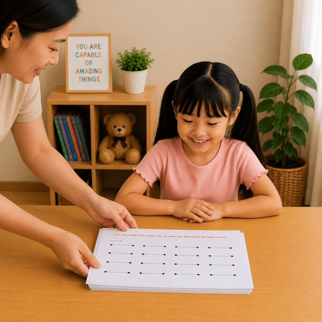 PRE-WRITING & Fine Motor Control Worksheets