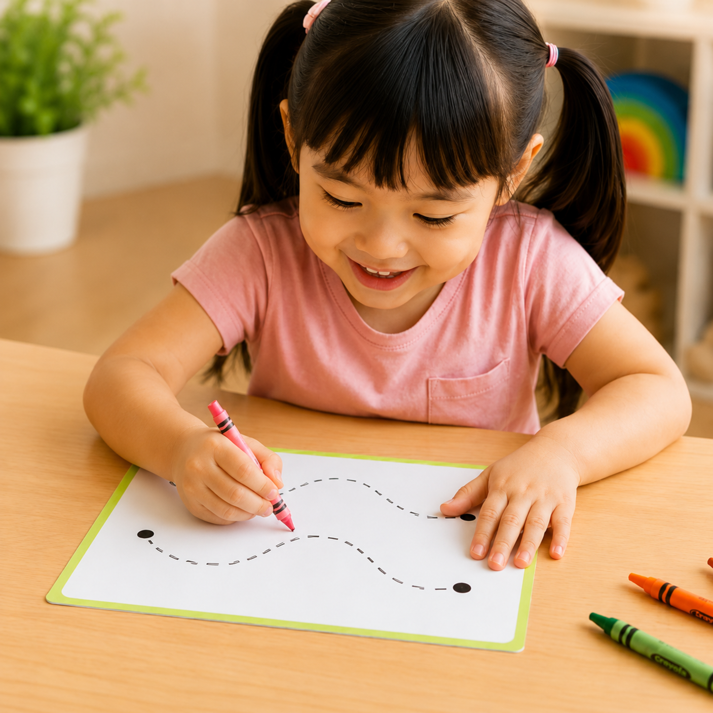 First Strokes & Scribble Tracing Worksheets