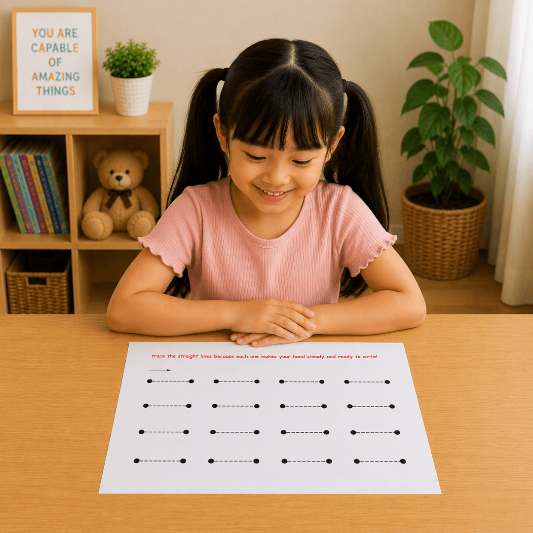 PRE-WRITING & Fine Motor Control Worksheets