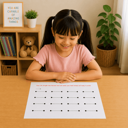 PRE-WRITING & Fine Motor Control Worksheets