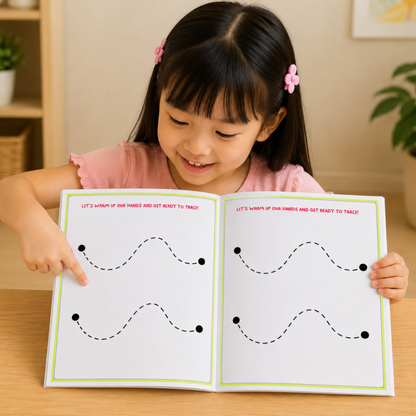 First Strokes & Scribble Tracing Worksheets
