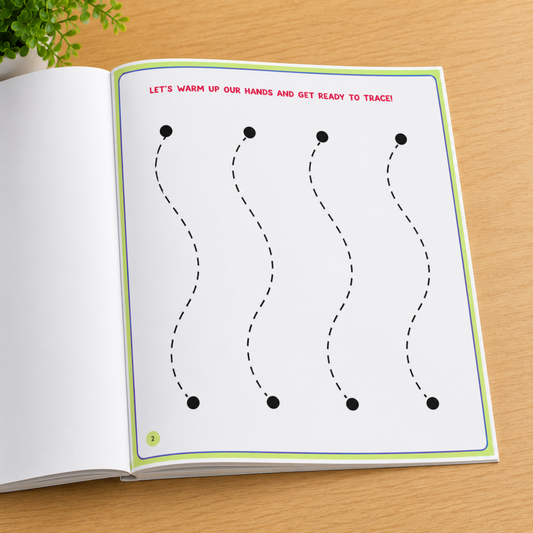 First Strokes & Scribble Tracing Worksheets