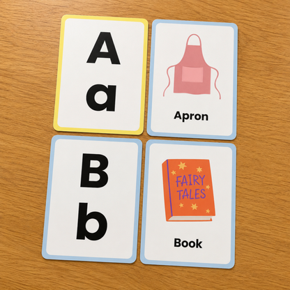 A–Z Alphabet Flash Cards Printable for Kids